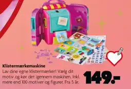 Fætter BR Klistermærkemaskine tilbud
