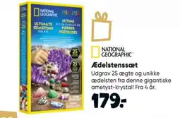 Bilka National Geographic Edelstenssæt tilbud