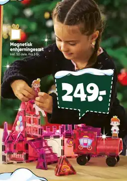 Bilka Magnetisk enhjørningesæt tilbud