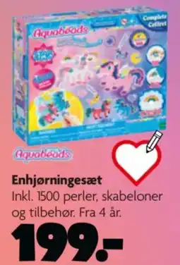 Fætter BR Aquabeads Enhjørningesæt tilbud