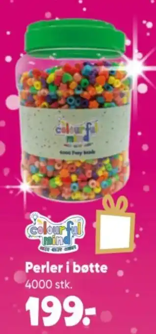 Colourful Mind Perler i bøtte