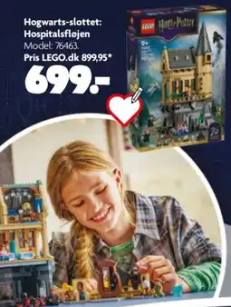 Fætter BR LEGO Hogwarts-slottet: Hospitalsfløjen tilbud