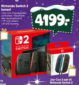 Bilka Nintendo Switch 2 konsol tilbud