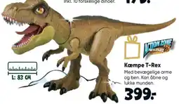 Bilka Action Zone Wildlife Kæmpe T-Rex tilbud
