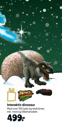 Bilka Primal Hatch Interaktiv dinosaur tilbud