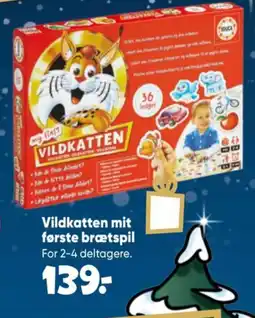 Bilka Vildkatten mit første brætspil tilbud