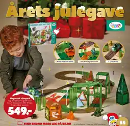 Fætter BR Constructor Kids Magnetisk dinopark tilbud