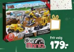 Bilka Car Mania construction advent calendar tilbud