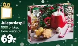 Bilka Julepuslespil tilbud