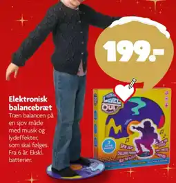 Fætter BR Level Out Elektronisk balancebræt tilbud