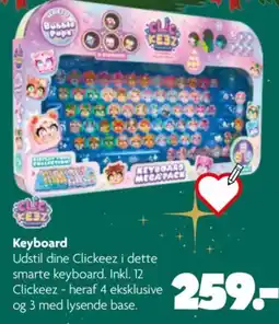 Fætter BR Clickeez Keyboard tilbud
