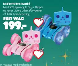 Fætter BR Dobbeltsidet stuntbil tilbud