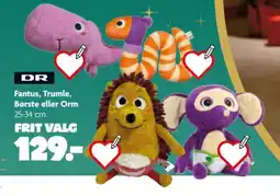 Fætter BR DR Fantus, Trumle, Børste eller Orm tilbud
