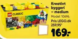 Bilka lego classic kreativt byggeri - medium tilbud