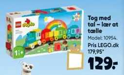 Bilka LEGO duplo Tog med tal - lær at tælle tilbud