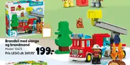 Bilka lego duplo brandbil med slange og brandmand tilbud