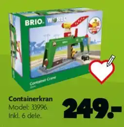 Fætter BR Brio Containerkran tilbud