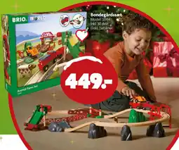 Fætter BR Brio World Bondegårdssæt tilbud