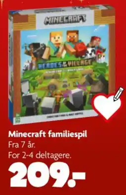 Fætter BR Minecraft heroes of the village tilbud