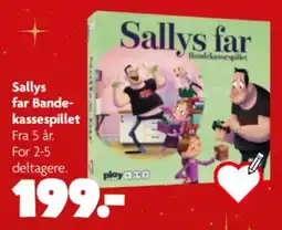 Fætter BR Sallys far Bandekassespillet tilbud
