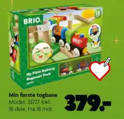 Fætter BR Brio my first railway beginner pack tilbud