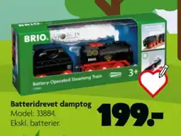 Fætter BR Brio batteridrevet damp tog tilbud