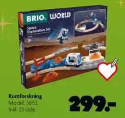 Fætter BR Brio world space exploration set tilbud