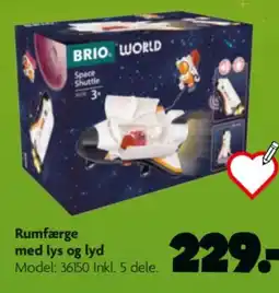 Fætter BR Brio World Space Shuttle tilbud