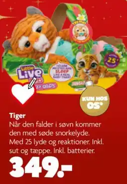 Fætter BR Little Live Tiger tilbud