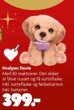 Fætter BR Hvalpen Daxie tilbud