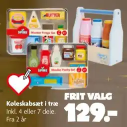 Fætter BR Spire Køleskabsset i træ tilbud