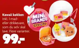 Fætter BR Zuru Mini Brands Create Kawaii køkken tilbud