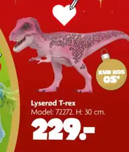 Fætter BR Lyserød T-rex tilbud