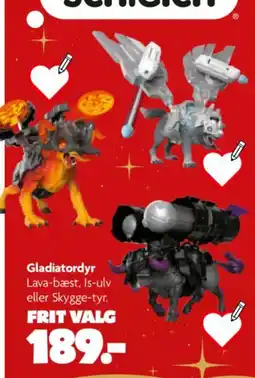 Fætter BR Schleich Gladiatordyr tilbud