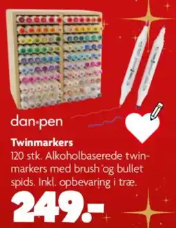 Fætter BR danpen twinmarkers tilbud