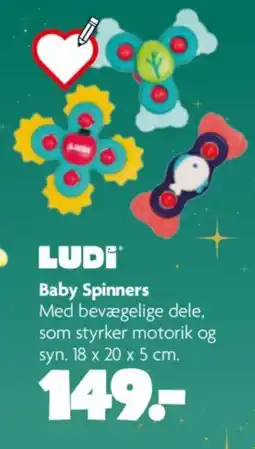 Fætter BR Ludi baby spinners tilbud