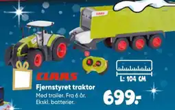 Bilka Claas fjernstyret traktor tilbud