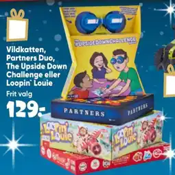 Bilka Vildkatten Partners Duo The Upside Down Challenge Loopin' Louie tilbud