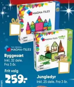 Bilka Magna-tiles byggesæt tilbud