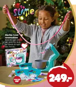 Fætter BR So Slime Marble twist røremskine tilbud