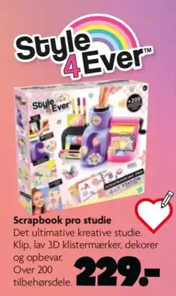 Fætter BR Style 4 Ever scrapbook pro studie tilbud