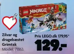 Fætter BR lego ninjago zilvar og dragebæstet grimtak tilbud