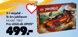 Fætter BR lego ninjago x-1 ninjabil tilbud