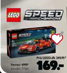 Fætter BR Lego speed champions ferrari 499p tilbud