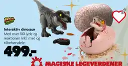 Fætter BR Primal Hatch interaktiv dinosaur tilbud