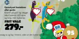 Fætter BR Hex Bots fjernstyret kamæleon eller gecko tilbud