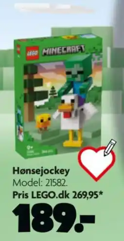 Fætter BR LEGO Hønsejockey tilbud