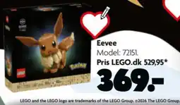 Fætter BR LEGO Eevee tilbud