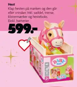 Fætter BR Baby Born Hest tilbud