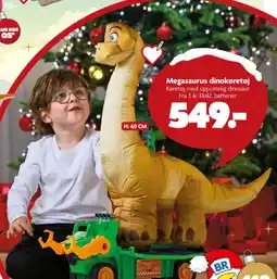 Fætter BR Megasaurus dinokøretøj tilbud